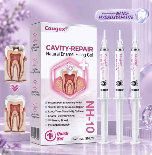 COUGEX®  Cavity-Repair Natural Enamel Filling Gel